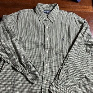 Ralph Lauren Men's Size L Blake LS Shirt Button Down 100% Cotton